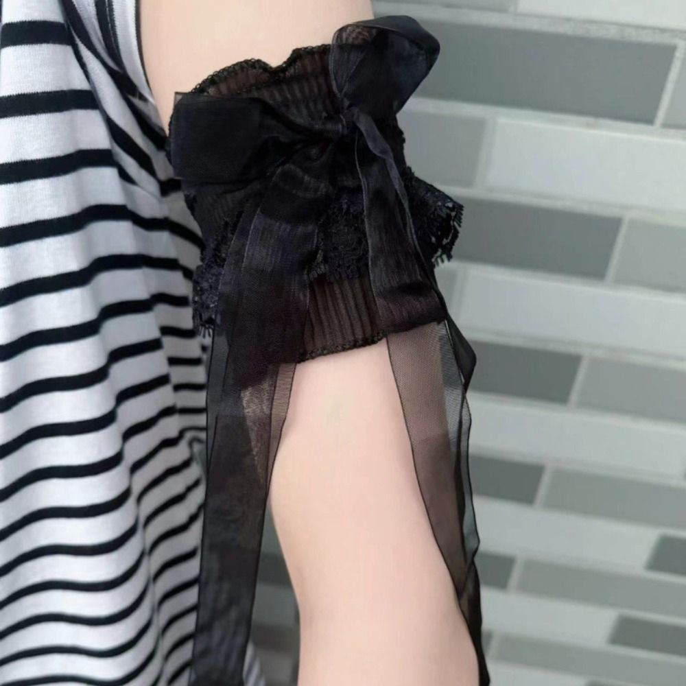 Elastic Lace Trim - Moda Dantel Lolita Kol Bandı Elastik