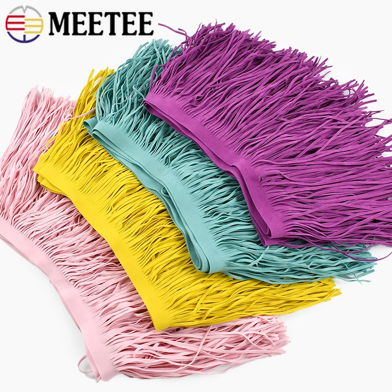 Fringe Ribbon Sewing - 2-5 M 15 cm Süet Püskül
