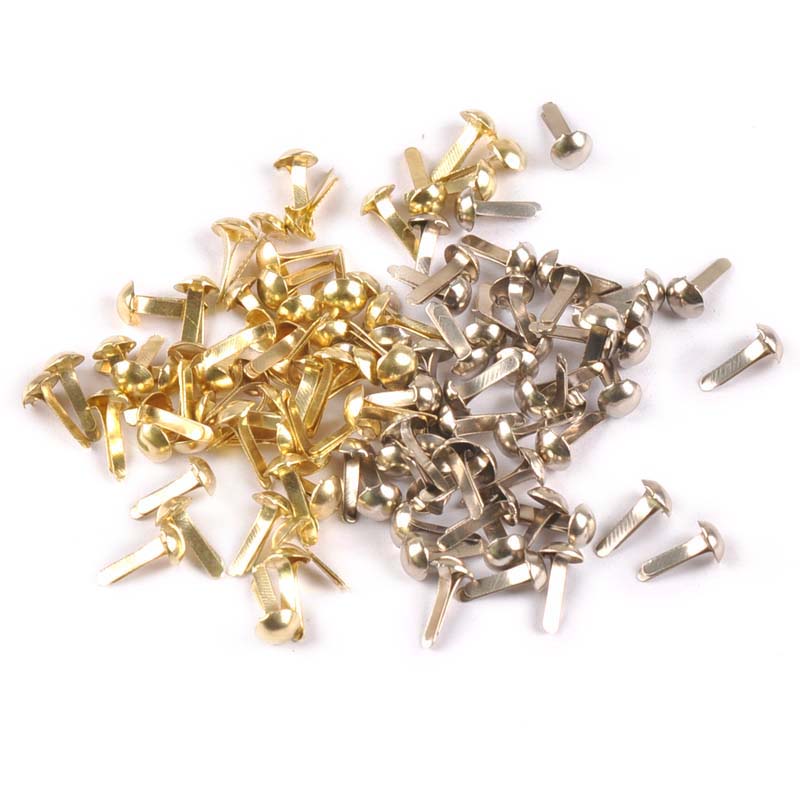 100 Adet karışık Gümüş/altın Y - Embellishments For Scrapbooking incelemesi ve fiyatı