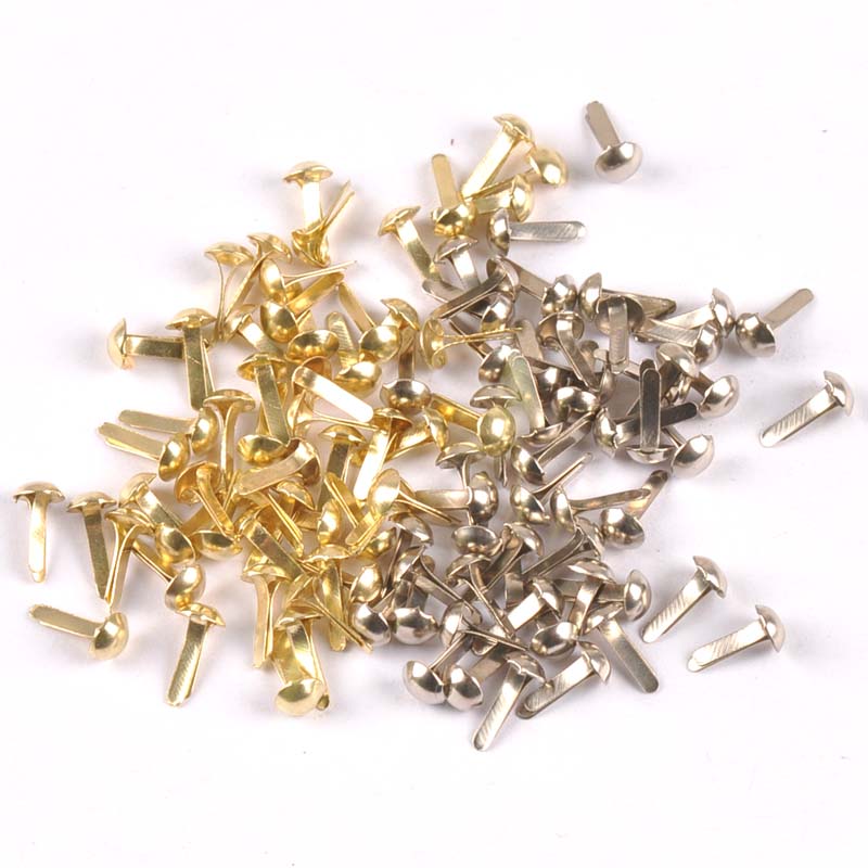 100 Adet karışık Gümüş/altın Y - Embellishments For Scrapbooking incelemesi ve fiyatı