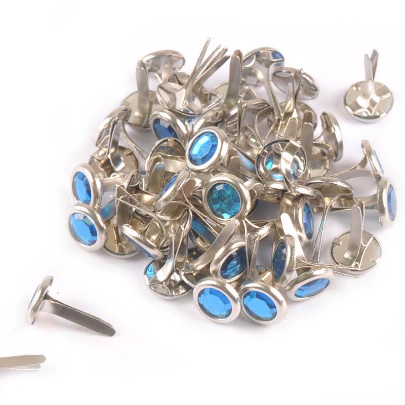 50 adet 8.5X15mm Mix Rhineston - Embellishments For Scrapbooking incelemesi ve fiyatı