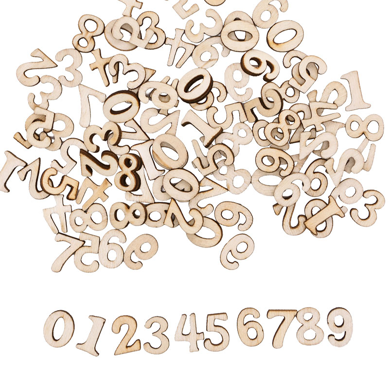100 adet mektuplar ahşap alfab - Embellishments For Scrapbooking incelemesi ve fiyatı