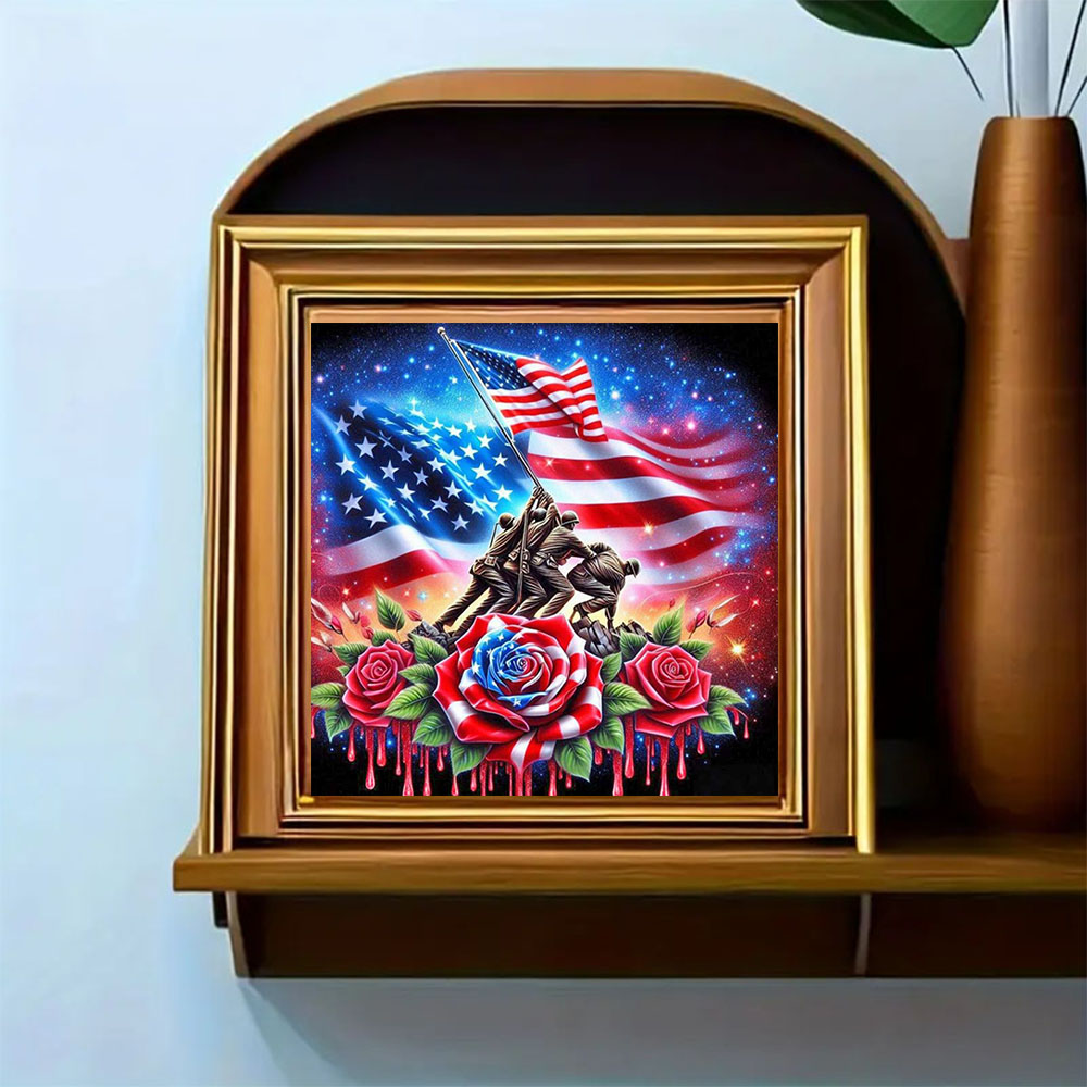 Savaşçı ve Çiçek Desenli Elmas - Embellishment Crafts incelemesi ve fiyatı