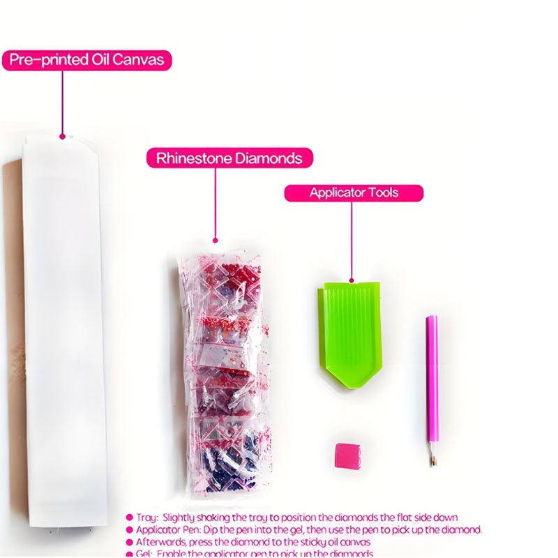 Savaşçı ve Çiçek Desenli Elmas - Embellishment Crafts incelemesi ve fiyatı