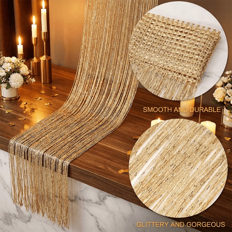 1 adet altın rengi Bohem tarzı - Sequin Fabric Panel incelemesi ve fiyatı