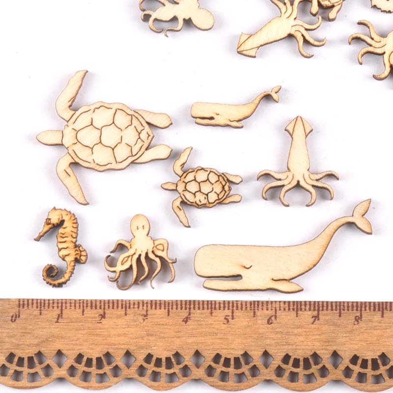 20 adet 25-40mm deniz kaplumba - Embellish Craft incelemesi ve fiyatı