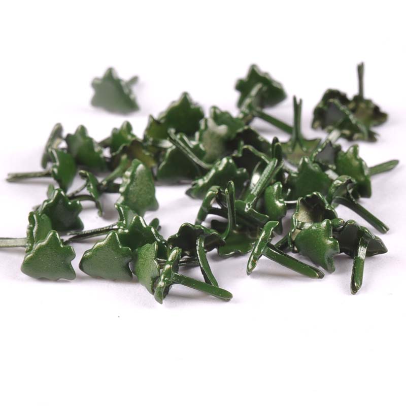 50 adet Mini noel ağacı Brads  - Embellishments For Scrapbooking incelemesi ve fiyatı