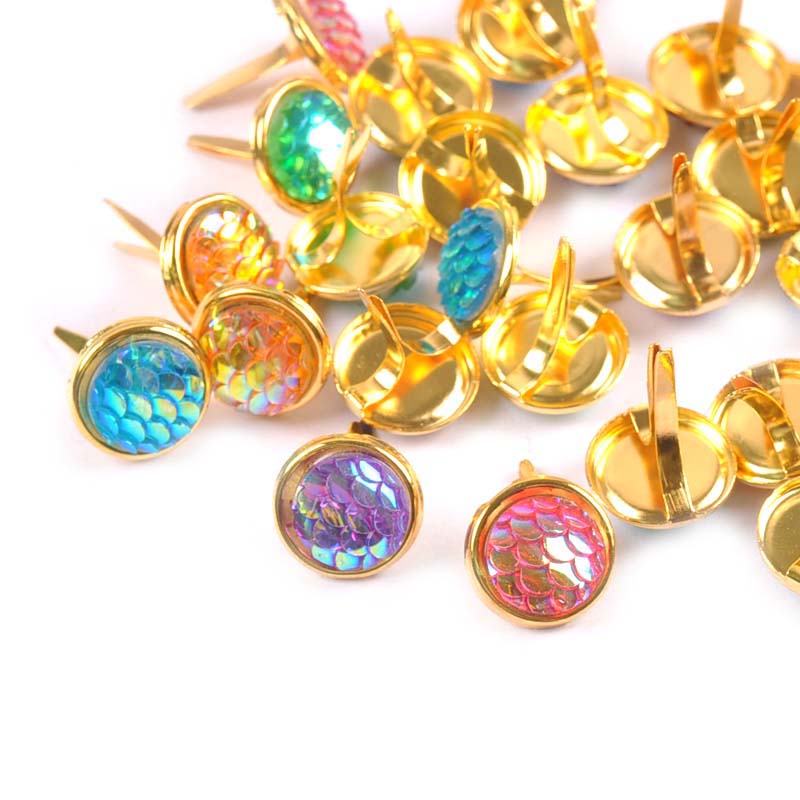 13x13mm 20 adet Mix Squama des - Embellishments For Scrapbooking incelemesi ve fiyatı