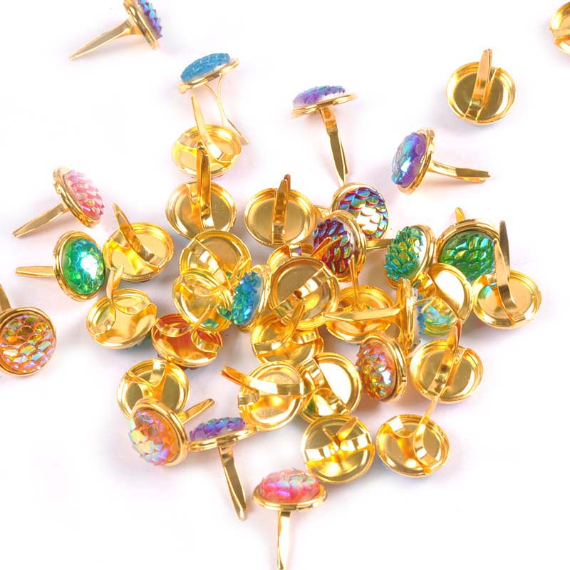 13x13mm 20 adet Mix Squama des - Embellishments For Scrapbooking incelemesi ve fiyatı