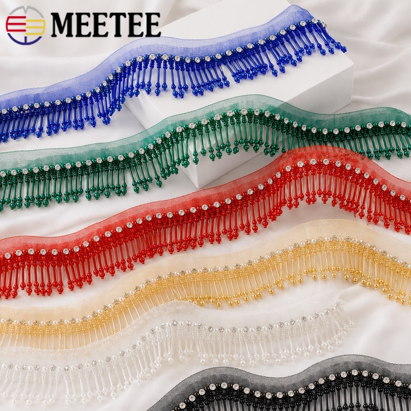 1Yard 5 cm Boncuklu Dantel Tri - Fringe Ribbon Sewing incelemesi ve fiyatı