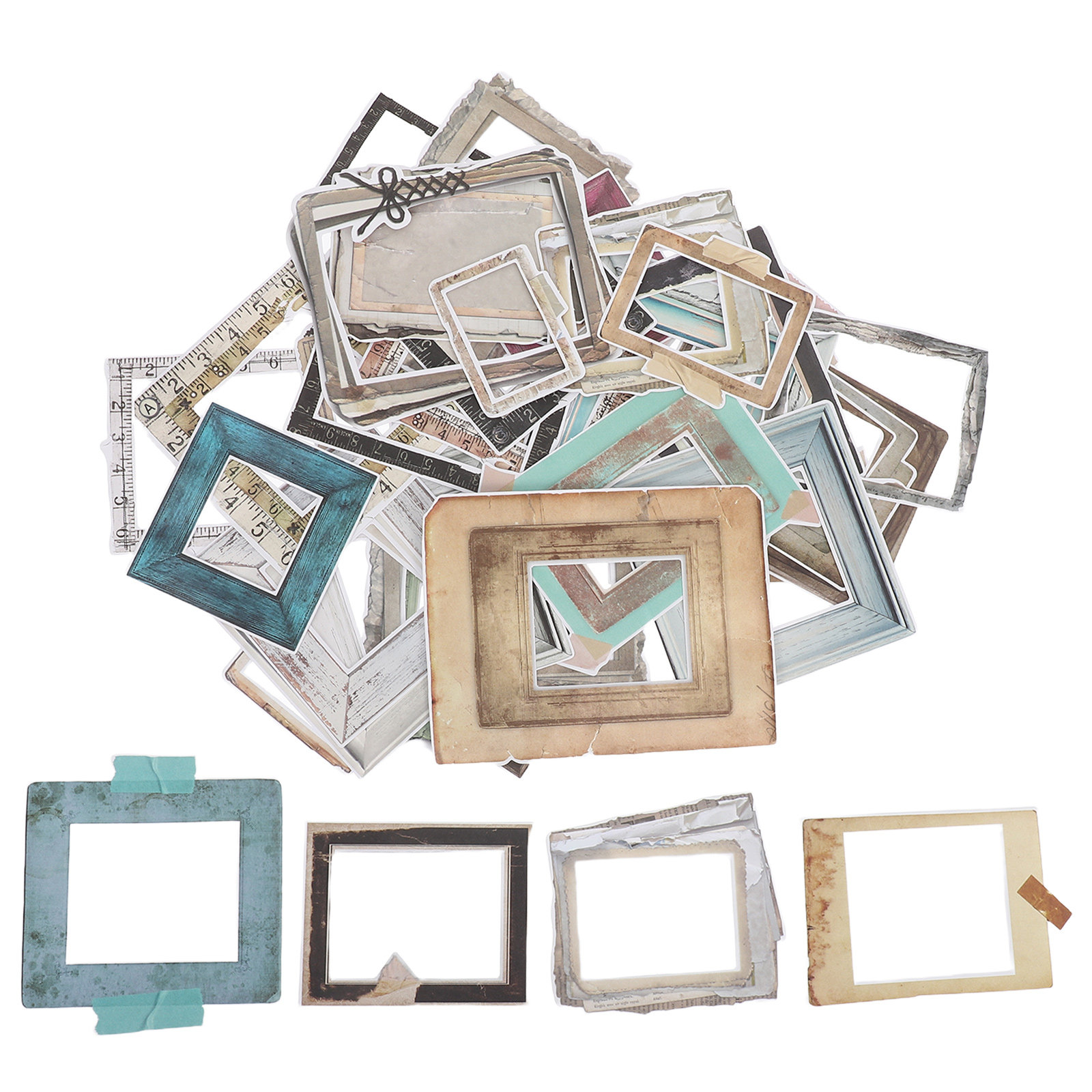 35 Parça Çerçeve Etiketi, Scra - Embellishments For Scrapbooking incelemesi ve fiyatı