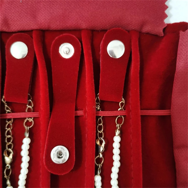 Bordo Kadife Takı Rulo Çantası - Velvet Ribbon Roll incelemesi ve fiyatı