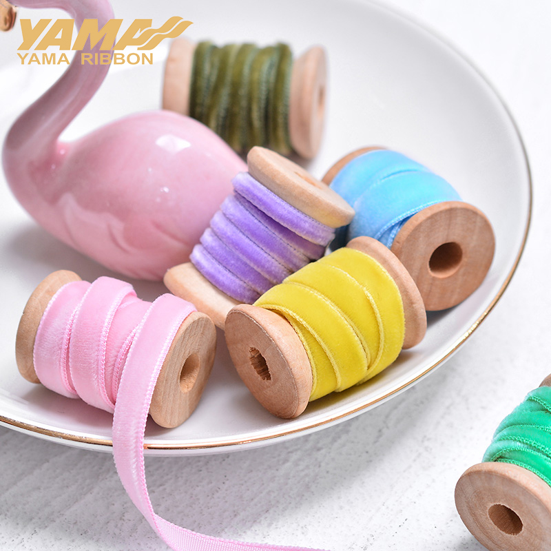 Yama-monokrom kadife kurdele,  - Velvet Ribbon Roll incelemesi ve fiyatı