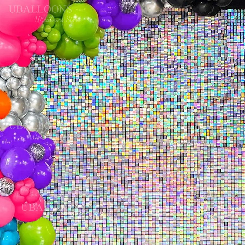 Yanardöner Gümüş Pırıltılı Duv - Sequin Fabric Panel incelemesi ve fiyatı