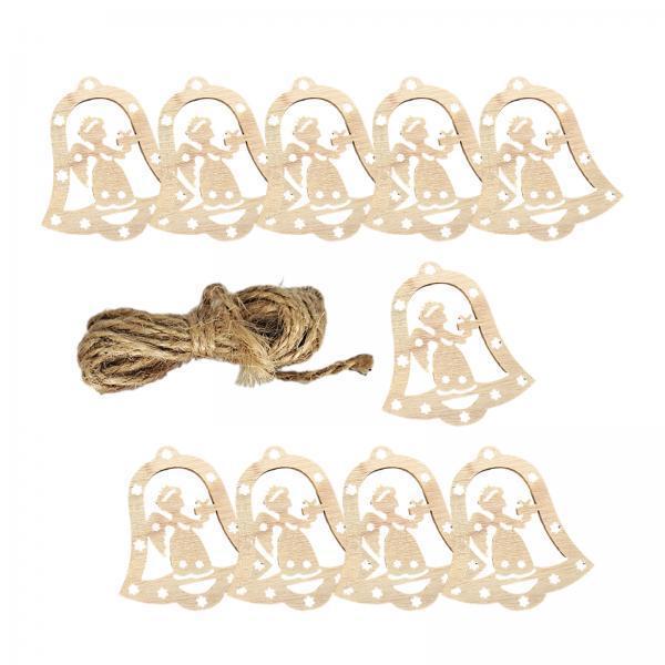 Bitmemiş Ahşap Kesimleri Noel  - Christmas Craft Embellishment incelemesi ve fiyatı