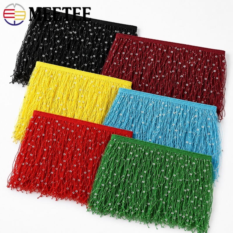 2/5/10M 20cm Püsküllü Saçaklı  - Fringe Ribbon Sewing incelemesi ve fiyatı
