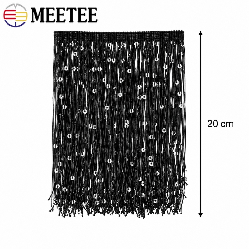2/5/10M 20cm Püsküllü Saçaklı  - Fringe Ribbon Sewing incelemesi ve fiyatı